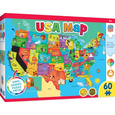 MasterPieces USA Map Jigsaw 0705988112072 for sale online 
