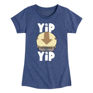 Girls' - Avatar: The Last Airbender - Cute Appa Yip Yip Fitted Short Sleeve Graphic T-Shirt - 1 of 4