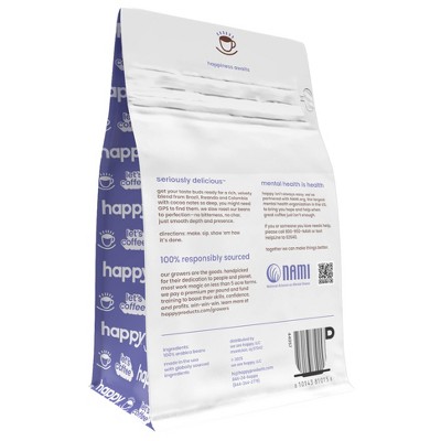 Happy Dark Roast Whole Bean Coffee - 12oz