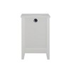 LIVAREEmlen 2 Sets White 3-Drawer Modern Nightstand with Charging Station and USB Ports & Power Outlets,Wooden Bed Side Table/End Table for Bedrooms - 4 of 4