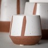 Sullivans 5.25", 4.25" & 3" Modern Ceramic Planter Set of 3 - 2 of 3
