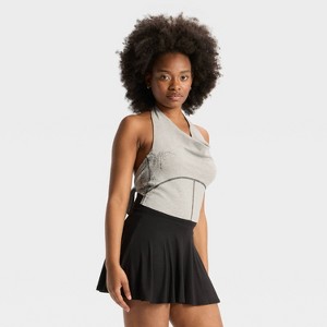 Women's Knit Back Tie Halter Top - Wild Fable™ - 1 of 3