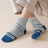 Anna-Kaci Men's 6pk Striped Ankle Socks - 4 of 4