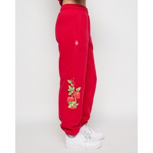 Samii Ryan | Life Is Sweet Sweatpants , Red - 1 of 1