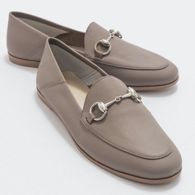 Penny - Light Brown Leather Horsebit Loafers | Forever & Always Shoes