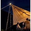 32.8 ft Waterproof Retractable Strip Light Soloar Powered LED String Lights for Outdoor, Camping, tent, garden, Patio - 2 of 4
