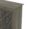 Galano Culbreath 4 Door Sideboard - Coffee Grey Oak - 4 of 4