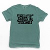Simply Sage Market Every Little Thing Wavy Garment Dyed Tee - 2 of 4