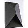 Elegant Lighting Raine Integrated LED wall sconce in black - 3 of 4