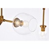 Elegant Lighting Cavoli 7 - Light Chandelier in  Brass - 4 of 4
