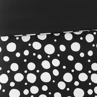 Sophia Dot Black and White Twin/Twin XL Duvet Cover Set