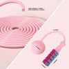 Vynxaria 2 in 1 Adjustable Rope & Ropeless Jump Rope - Weighted Skipping Rope for Fitness Training - 2 of 4