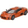Jaguar C-X75 Orange Metallic 007 James Bond "Spectre" (2015) Movie Limited Edition 1/64 Diecast Model Car by Mini GT - 2 of 4