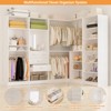Aheaplus Freestanding Closet System Set with Mirror - 2 of 4