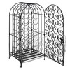 vidaXL Wine Rack for 35 Bottles Metal - 2 of 4