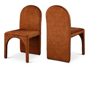 Meridian Furniture,Summer Velvet Dining Side Chair, Set of 2 - 1 of 4