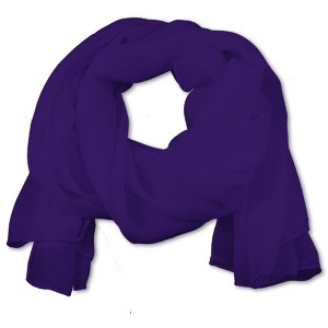 Women's Chiffon Shawl Wrap for Evening Dress Warm Scarf - 1 of 3
