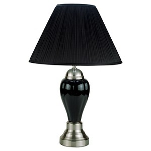 Ore International Table Lamp - Silver (Lamp Only)