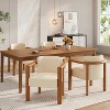 Christopher Knight Home Aurora Modern Rubberwood Upholstered Armchairs - 2 of 4
