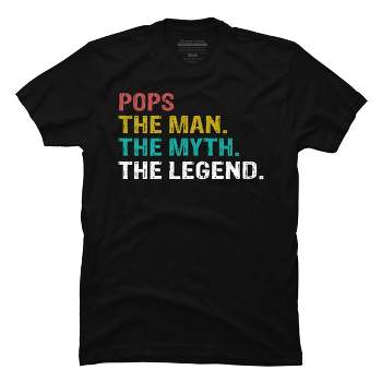 Men's Design By Humans Fathers Day T Shirts By Azim2 T-Shirt - Black - 3X Large