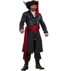 HalloweenCostumes.com Blackbeard Costume for Plus Size Men - 1 of 1