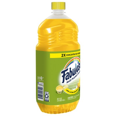 Fabuloso Pineapple Liquid All-Purpose Cleaners - 56oz: Multi-Surface, Furniture, Floor Usage
