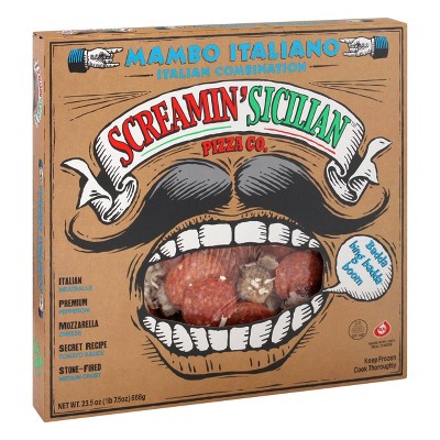 Screamin&#39; Sicilian Mambo Italiano Frozen Pizza - 23.5oz