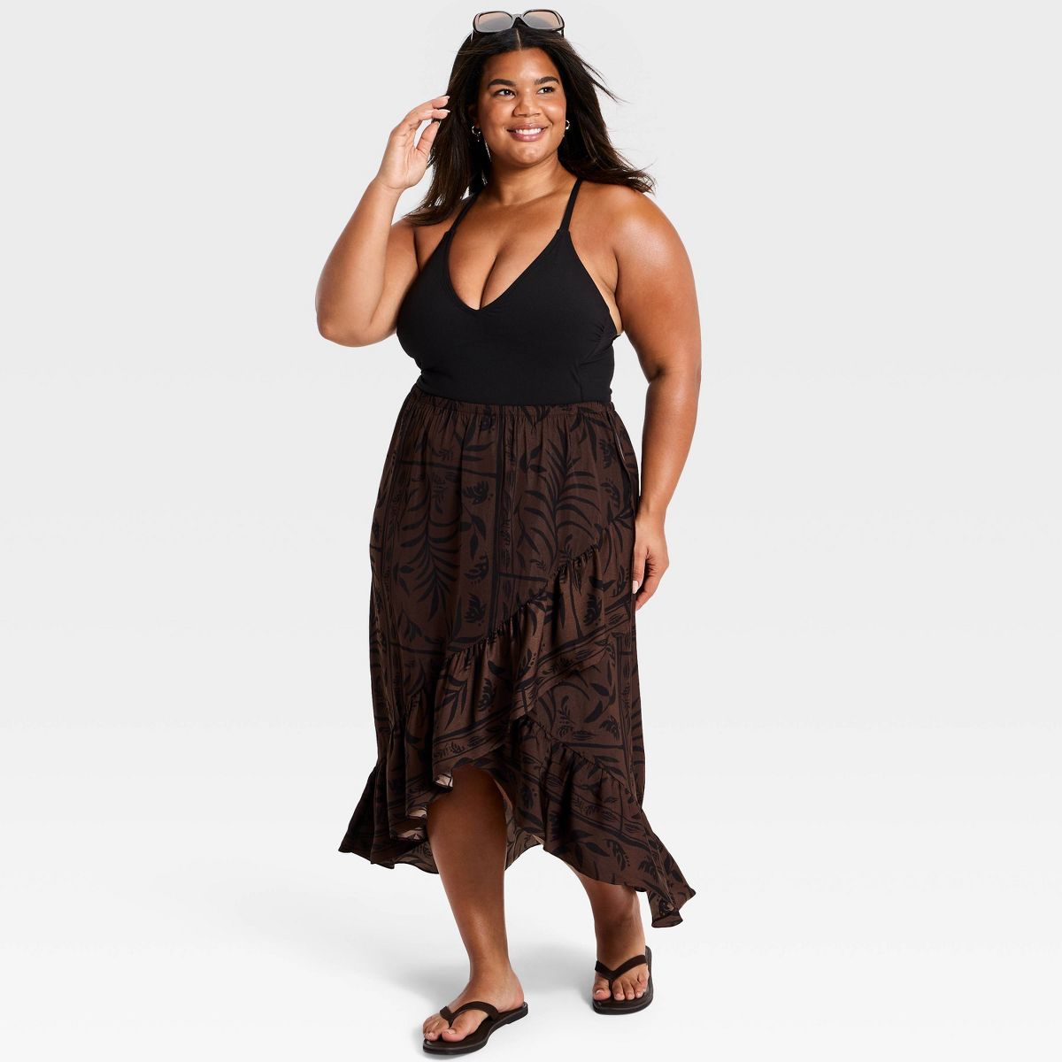 Women's Beachy Keen Maxi Skirt - A New Day™ - thumbnail 6