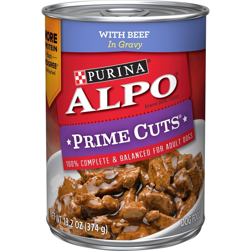 UPC 011132152727 product image for Purina Alpo Prime Cuts Adult Wet Dog Food With Beef in Gravy - 13.2oz | upcitemdb.com