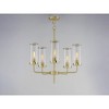 Maxim Lighting Crosby 5 - Light Chandelier in  Satin Brass - 3 of 4