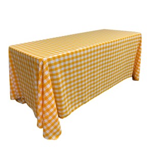 Slickblue Polyester Gingham Checkered Rectangular Tablecloth - 1 of 1