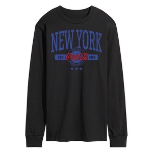 Men's - Coca-Cola - EST 1886 Long Sleeve Graphic T-Shirt - 1 of 4