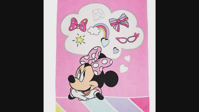 Minnie Mouse Kids&#39; Blanket, 2 of 7, play video