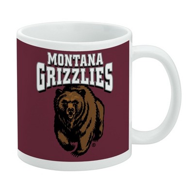 University of Montana Primary Logo Ceramic Coffee Mug Novelty Gift Mugs for Coffee Tea and Hot Drinks 11oz White