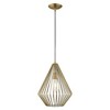 Livex Lighting Linz 1 - Light Pendant in  Antique Brass - 3 of 4
