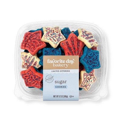 Blue Star Sugar Cookies - 12oz - Favorite Day™