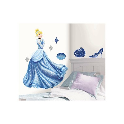 Disney Princess Cinderella Glamour Peel and Stick Giant Wall Decal - RoomMates