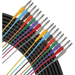 Livewire Essential 8-Channel Snake 1/4" to 1/4" 6 ft. Black - 1 of 1