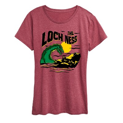 Women's - Instant Message - The Loch Ness Short Sleeve Graphic T-Shirt
