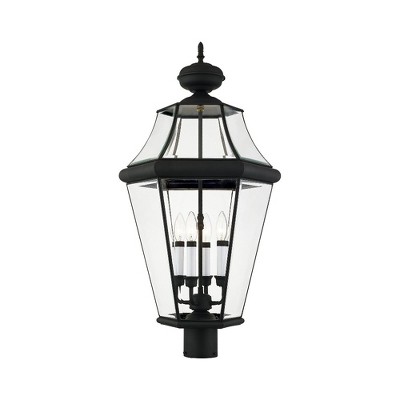 Livex Lighting Georgetown 4 - Light Post Light in  Black