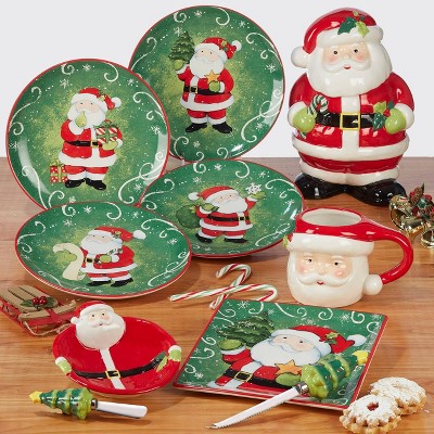 Certified International Holiday Magic Santa Dinnerware Collection
