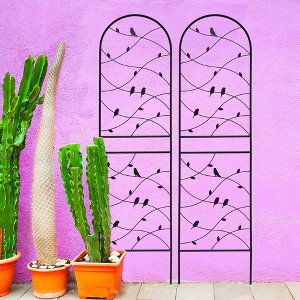 NicBex Metal Plant Stakes for Indoor Plants, Rust-Proof Gardening Trellis for Gardens - 1 of 4