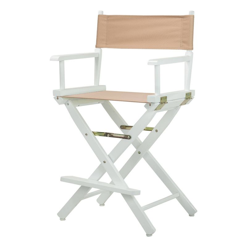 Counter&#45;Height Director&#39;s Chair &#45; White Frame, 1 of 7