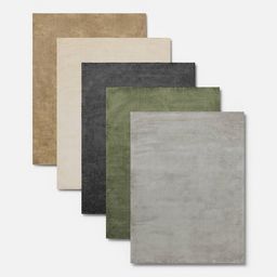 Solid Knitted Striped Area Rug - Threshold™