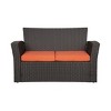WestinTrends  4-Piece Modern Patio Conversation Sofa Set with Cushions - 2 of 4