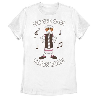 Women's Tootsie Roll Let the Good Times Roll T-Shirt