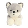 Aurora Small Wolf Pup Mini Flopsie Adorable Stuffed Animal Gray 8" - 2 of 4