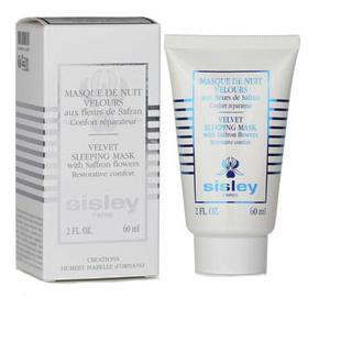 Sisley Velvet Sleeping Mask with Saffron Flowers, 2 oz