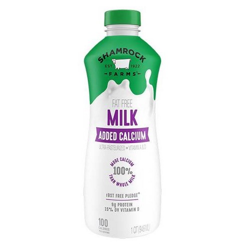 calcium in skim milk