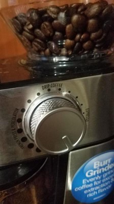 Hamilton Beach Burr Coffee Grinder, 18 Grind Settings, Grinds Enough to  Brew 2-14 Cups of Coffee, Durable Stainless Steel Housing, 80385